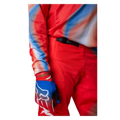 Pantalón de motocross Fox 180 TOXSYK 2024 - Rojo / Negro