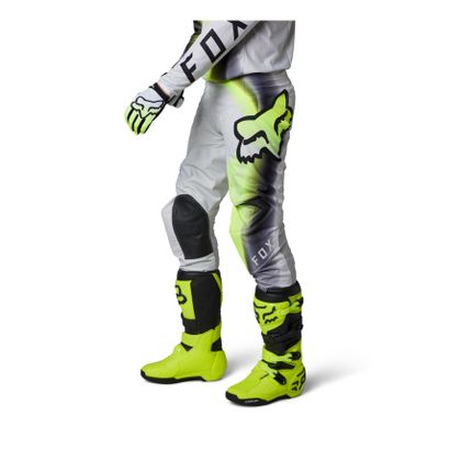 Pantalón de motocross Fox 180 TOXSYK 2024 - Amarillo / Negro