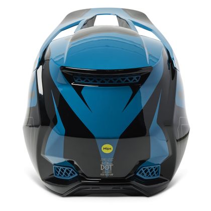 Casco de motocross Fox V3 RS RYAKTR 2023 - Azul