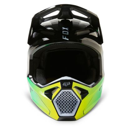 Casco de motocross Fox V1 DPTH 2023 - Negro