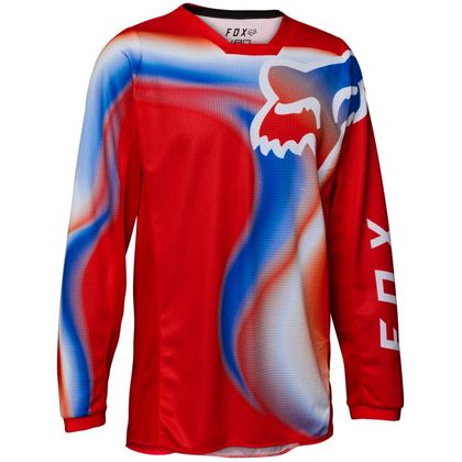 Maillot cross Fox YOUTH 360 TOXSYK - Rouge / Noir Ref : FX3802 