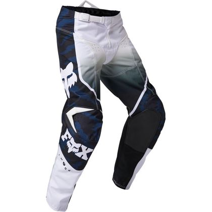 Pantalón de motocross Fox YOUTH 360 NUKLR - Gris / Blanco Ref : FX3807 