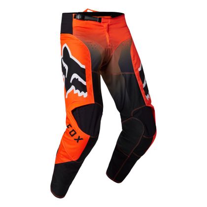 Pantalon cross Fox KIDS 180 LEED - Orange / Noir Ref : FX3818 