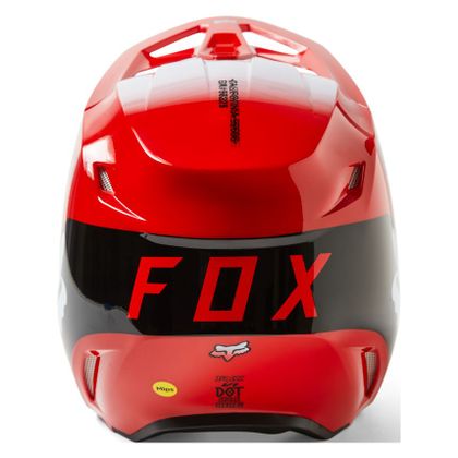 Casco de motocross Fox YOUTH V1 TOXSYK - ENFANT - Rojo / Azul