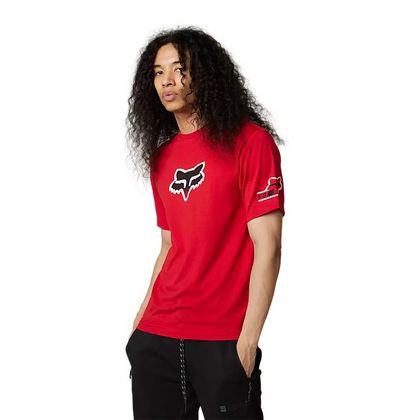 T-Shirt manches courtes Fox VIZEN - Rouge