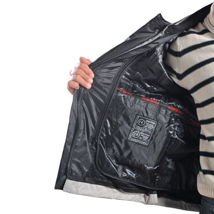 Veste Moto Dexter NORMA GRIS CLAIR
