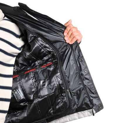Veste Moto Dexter NORMA GRIS CLAIR