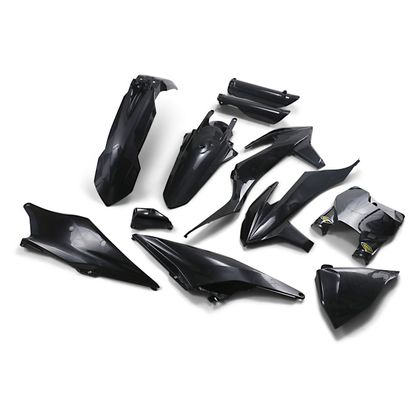 Kit de piezas de plástico CYCRA Powerflow negro
