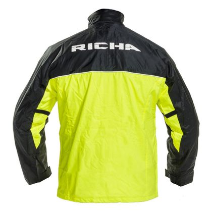 Combinaison de pluie Richa FLUO RAINCOMBI - 2PCES - Noir / Jaune