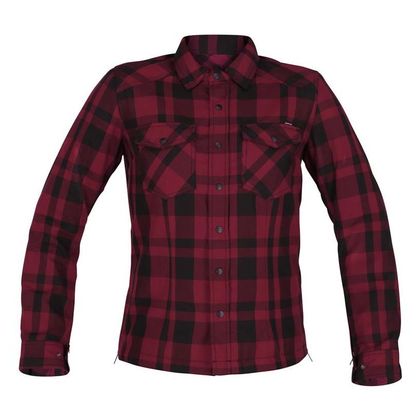 Richa FOREST DAMES Motoroverhemd - Rood / Zwart Ref: RC1089 