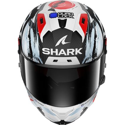Kask integralny Shark AERON-GP FIM RACING #2 REPLIKA ZARCO SUZUKA 2026 - Czarny / Biały