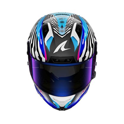 Shark AERON SPEED-FANCY Integralhelm - Carbon / Weiß