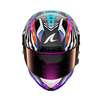 Casque intégral Shark AERON SPEED-FANCY - Blanc / Orange