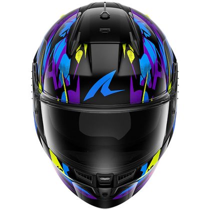Kask integralny Shark D-SKWAL 3 INKRIDER - Czarny / Fioletowy