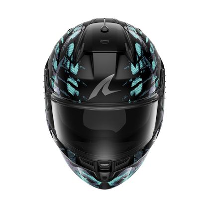 Shark D-SKWAL 3 REPTAIA Integraalhelm - Zwart / Zwart