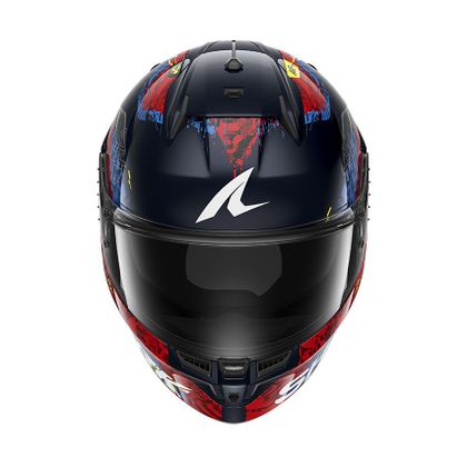 Casque intégral Shark D-SKWAL 3 SPEED-VIB - Bleu / Rouge