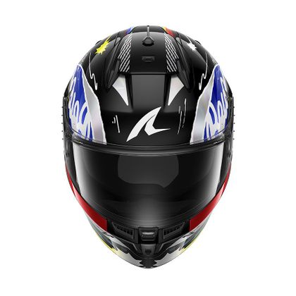 Shark D-SKWAL 3 STREETRUSH Integralhelm - Schwarz / Blau