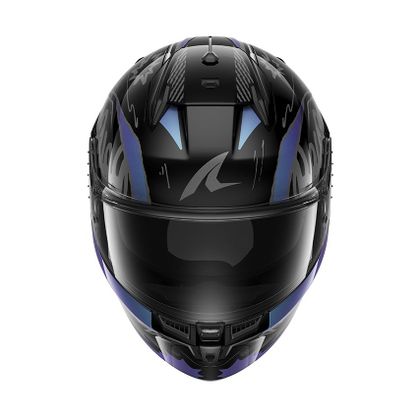 Shark D-SKWAL 3 STREETRUSH Integralhelm - Schwarz / Grün