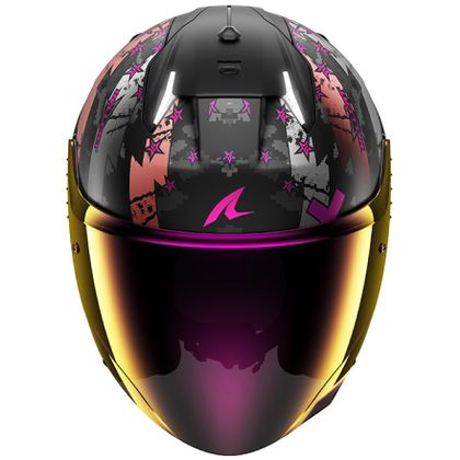 Casque Shark SKWAL i3 JET HELLCAT - Noir / Violet