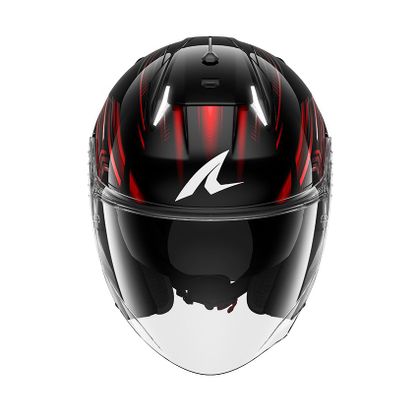 Casque intégral Shark SKWAL i3 JET LIGHT-BLUR - Noir / Rouge