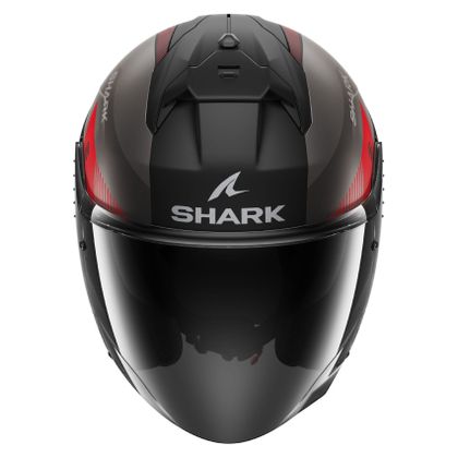 Shark SKWAL JET CUP MOTOGP Mat Jethelm - Zwart / Rood