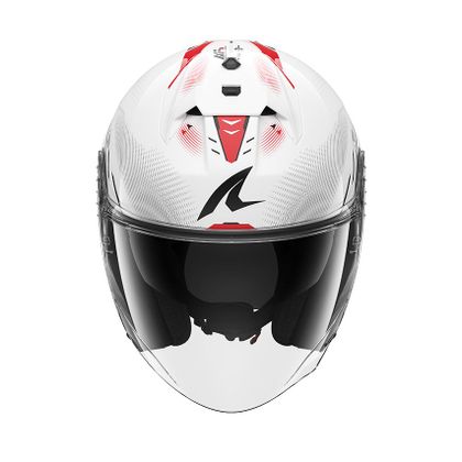 Shark SKWAL JET CUP SPEED-TECH Jethelm - Weiß / Schwarz