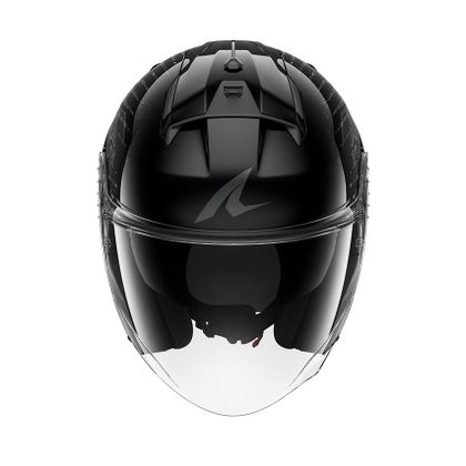 Shark SKWAL JET REPTAIA Jethelm - Zwart / Wit