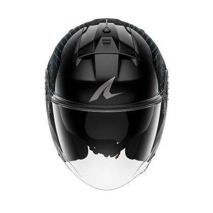 Shark SKWAL JET REPTAIA Jet helmet - Black / Purple