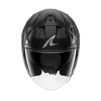 Casque jet Shark SKWAL JET SHIEVER - Noir / Gris