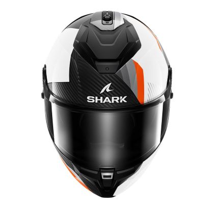 Casco Shark SPARTAN GT PRO - DOKHTA CARBON - Negro / Naranja