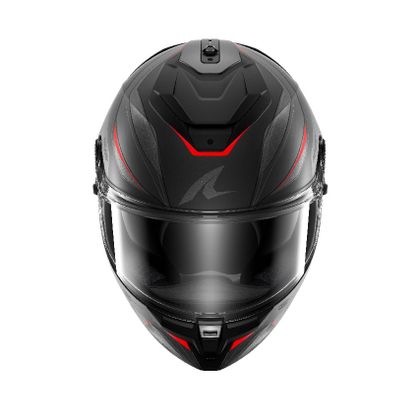 Casque intégral Shark SPARTAN GT PRO CARBON - MEKARIUM - Gris / Rouge
