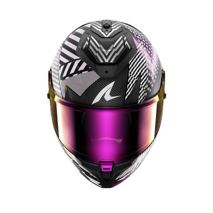Shark SPARTAN GT PRO - CARBON STHYR Integraalhelm - Carbon / Paars