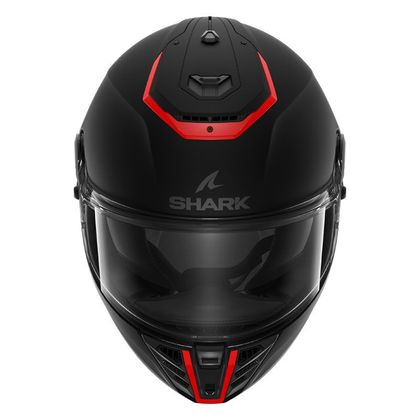 Casco Shark SPARTAN RS BLANK MAT SP - Nero / Arancione