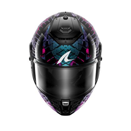 Casque intégral Shark SPARTAN RS REPTAIA - Noir / Bleu