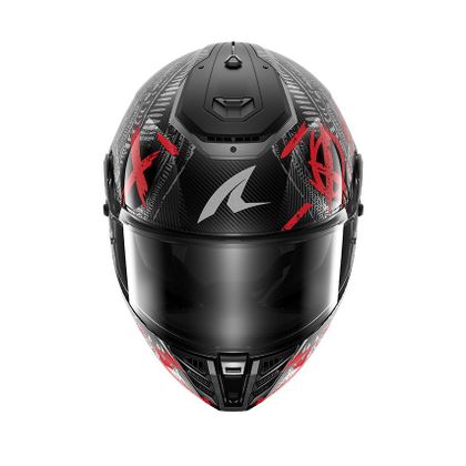 Shark SPARTAN RS CARBON SHIEVER Integraalhelm - Grijs / Rood