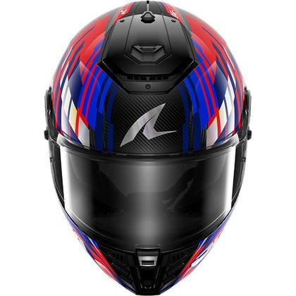 Casque intégral Shark SPARTAN RS CARBON VIBETRACK - Carbone / Rouge