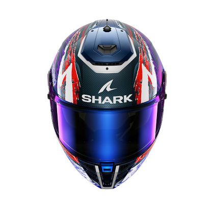 Casque intégral Shark SPARTAN RS CARBON ZARCO SIGNATURE - Carbone / Blanc