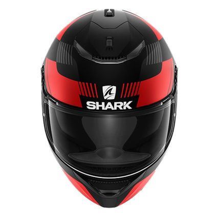 Casco Shark SPARTAN 1.2 - STRAD - Negro / Rojo