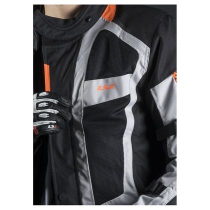 Veste Moto LS2 SCOUT - Noir / Gris