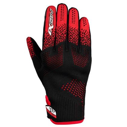 Gants Ixon IXFLOW KNIT - Noir / Rouge Ref : IX1640 