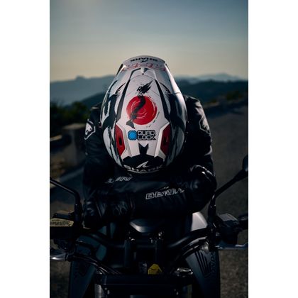 Kask integralny Shark AERON-GP FIM RACING #2 REPLIKA ZARCO SUZUKA 2026 - Czarny / Biały