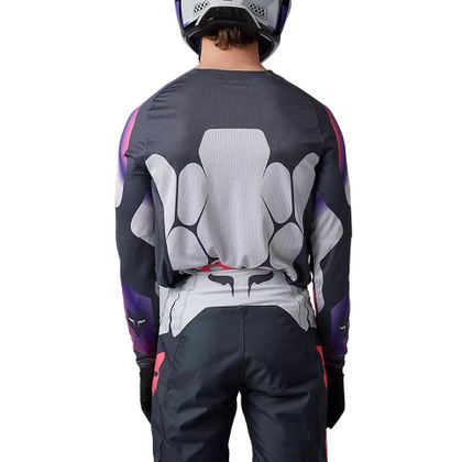 Camiseta de motocross Fox 360 SYZ 2023 - Gris