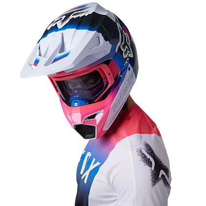 Camiseta de motocross Fox 360 HORYZN 2023 - Negro / Blanco