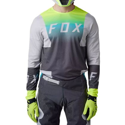 Camiseta de motocross Fox 360 HORYZN 2023 - Gris