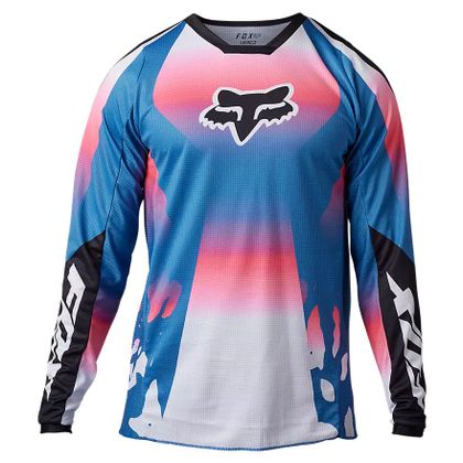 Camiseta de motocross Fox 180 MORPHIC 2023 - Azul / Rosa Ref : FX3989 