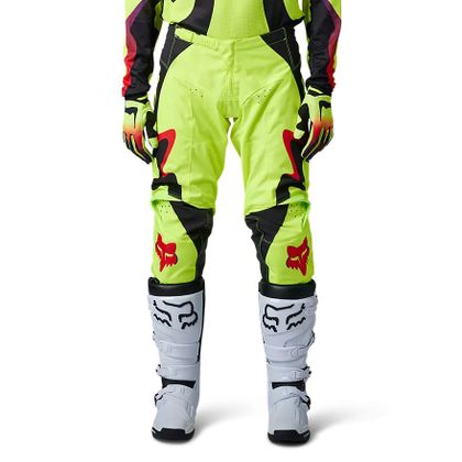 Pantalón de motocross Fox 180 KOZMIK 2023 - Amarillo / Negro