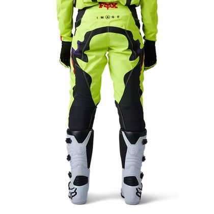 Pantalón de motocross Fox 180 KOZMIK 2023 - Amarillo / Negro