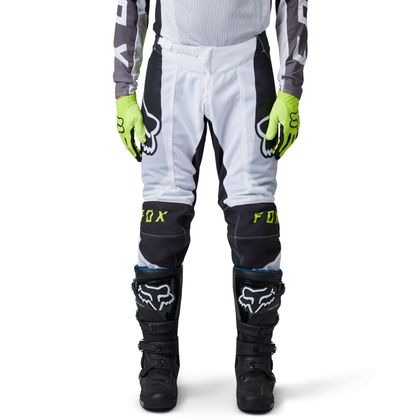 Pantalón de motocross Fox AIRLINE SENSORY 2023 - Amarillo / Negro