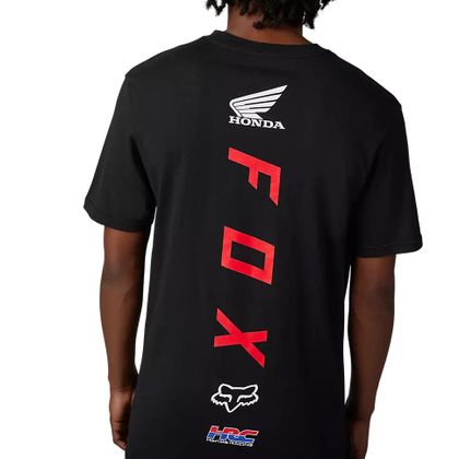 Maglietta maniche corte Fox HONDA - Nero