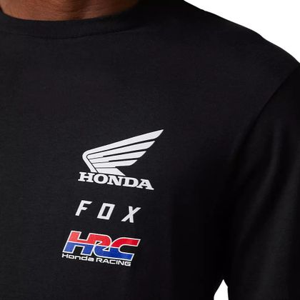 Camiseta de manga corta Fox HONDA - Negro